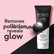 Pond's Pure Detox Anti-Pollution Purity Face Wash With Activated Charcoal (50g)