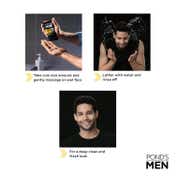 Pond's Men Pollution Out Activated Charcoal Deep Clean Facewash - (50g)