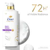 Vaseline SPF 30 Body Lotion + Dove Daily Shine Shampoo Combo
