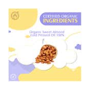 Mom & World Baby Massage Organic Sweet Almond Oil (200 ml)