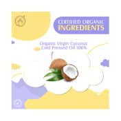 Mom & World Baby Massage Organic Virgin Coconut Oil (200 ml)