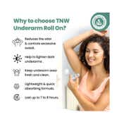 TNW The Natural Wash Under Arm Roll On Mist (50ml)