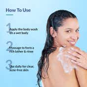 Fixderma 2% Salicylic Acid Salyzap Body Wash for Body Acne Back Shoulders Arms Face Wash (200 ml)