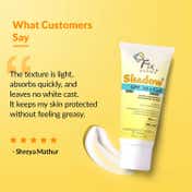 Fixderma Sunscreen - SPF 30+ PA+++ Shadow Sunscreen SPF30+ Gel For Oily Skin,UVA-UVB Protection (40g)