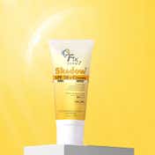 Fixderma Sunscreen - SPF 50+ PA+++ Shadow Sunscreen SPF Cream, Sunscreen for Dry Skin (40g)