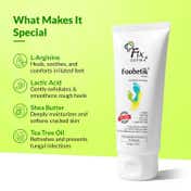 Fixderma Foobetik Foot Cream for Diabetic Dry and Crack Heel Moisturizes and Repair Feet (100 g)