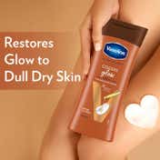 Vaseline Cocoa Glow Serum in Lotion, With 100% Pure Cocoa Body Lotion, For Dry Skin, (200ml)