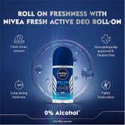 Nivea Men Fresh Active Deodorant Roll On (50ml)