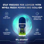Nivea Men Fresh Power Deodorant Roll On (50ml)