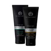 The Man Company De Tan Charcoal Face Scrub & Face Wash Combo (2Pcs)