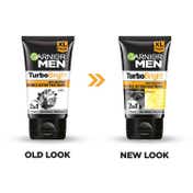 Garnier Men Power White Double Action Charcoal Face Wash (Pack of 2)