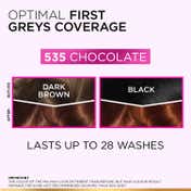 L'Oreal Paris Casting Creme Gloss Hair Color, 535 Chocolate, 87.5g+72ml