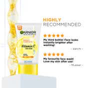 Garnier Bright Complete Vitamin C Facewash (150g)