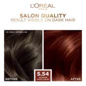L'Oreal Paris Excellence Fashion Highlights Hair Color 5.54 Intense Warm Auburn (172 ml)