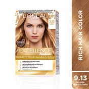 L'Oreal Paris Excellence Fashion Highlights Hair Color 9.13 Golden Beige Blonde (172 ml)