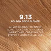 L'Oreal Paris Excellence Fashion Highlights Hair Color 9.13 Golden Beige Blonde (172 ml)
