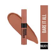 Maybelline New York Sensational Liquid Matte Lipstick - NU01 Bare It All (7 ml)
