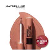 Maybelline New York Sensational Liquid Matte Lipstick - NU01 Bare It All (7 ml)