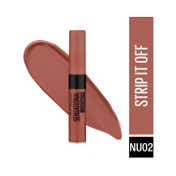 Maybelline New York Sensational Liquid Matte Lipstick - NU02 Strip It Off (7 ml)