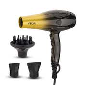 Vega Super Pro 2400W Professional Hair Dryer with Diffuser 2 Nozzle & Travel Pouch (VHDP-04) (549 g)