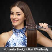 Vega X-Star Hair Straightening Brush with Thermo Protect & Anti Scald Technology (VHSB-03)