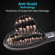 Vega X-Star Hair Straightening Brush with Thermo Protect & Anti Scald Technology (VHSB-03)