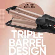Vega I-Wave Hair Waver for Women with Ceramic Coated Barrel Soft & Deep Wave Hair Curls (VHWR-01)