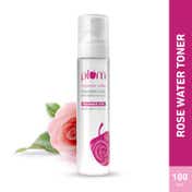 Plum Bulgarian Valley Rose Water Alcohol-Free Toner, Hyaluronic Acid, Hydrates & Refreshes (100ml)