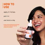 Plum 15% Vitamin C Glow Face Serum Dermat Tested Fight Dark Spots, Pigmentation & Dull Skin (20ml)