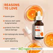 Plum 15% Vitamin C Glow Face Serum Dermat Tested Fight Dark Spots, Pigmentation & Dull Skin (20ml)