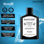 Mancode Dandruff Control Hair Shampoo (200ml)