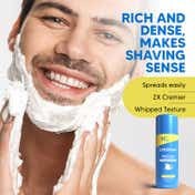 LetsShave Shave Foam With Coconut Oil & Menthol Set (2Pcs)