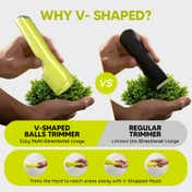 LetsShave Balls Trimmer & Body Groomer - Green