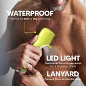 LetsShave Balls Trimmer & Body Groomer - Green