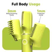 LetsShave Balls Trimmer & Body Groomer - Green