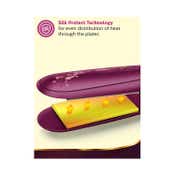 Philips BHS738-00 KeraShine Titanium Wide Plate Straightener With Silkprotect Technology