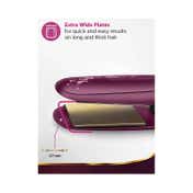 Philips BHS738-00 KeraShine Titanium Wide Plate Straightener With Silkprotect Technology