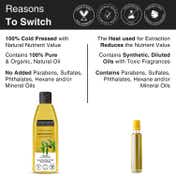 Soulflower Coconut & Sesame Coldpressed Pure Natural Bhringraj Hair Oil - (120ml)