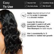Soulflower Coconut & Sesame Coldpressed Pure Natural Bhringraj Hair Oil - (120ml)
