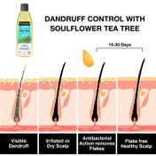 Soulflower Tea Tree Scalp and Dandruff Care Vitamin E Oil (120ml)