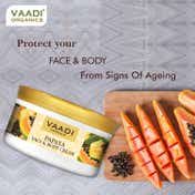 Vaadi Herbals Papaya Face & Body Cream (150g)