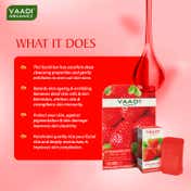 Vaadi Herbals Strawberry Facial Bar With Grapeseed Extract (25g)