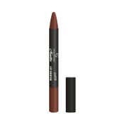Half N Half Matte Velvet Soft & Long Lasting 24h Superstay Lip Crayon - 07 Dark Chocolate (3.5 g)