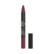 Half N Half Matte Velvet Soft & Long Lasting 24h Superstay Lip Crayon - 18 Divine Wine (3.5 g)