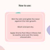 Sirona Reusable 4 Blade Cartridge Hair Removal Body Razor For Women