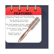 Babila Round Hair Brush - HB-V620