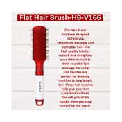 Babila Flat Hair Brush - HB-V166