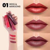 MARS Matte Lipsticks Box - 01 Reds & Maroons (3.5 g)