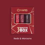 MARS Matte Lipsticks Box - 01 Reds & Maroons (3.5 g)