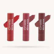 MARS Matte Lipsticks Box - 01 Reds & Maroons (3.5 g)